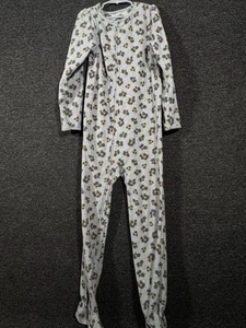 Simple Joys by Carter's Girls Footed Pajamas 1 Piece Size 8 - Picture 1 of 13