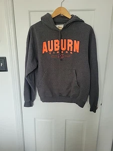 Vintage(?) Auburn Tigers Hoodie Herren grau Sweatshirt Pullover Small - Bild 1 von 5