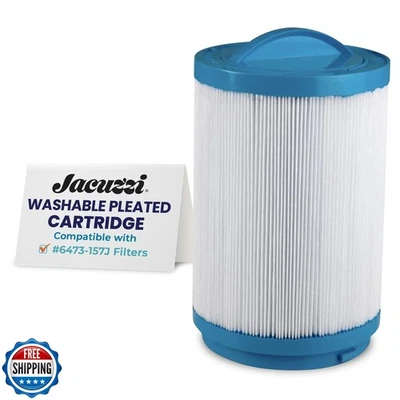 Jacuzzi ProClarity 40 Sq Ft Washable Pleated Cartridge, Replacement Spa Filte - Image 1 of 4