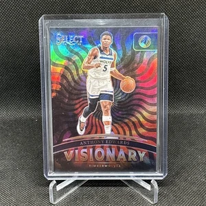 Panini Select 2024-25 Anthony Edwards Visionary SSP Timberwolves 🔥🔥🔥 - Photo 1/4