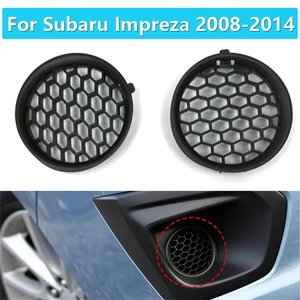 1Pair Car Front Fog Light Cover Grilles Set LH & RH For 2008-2014 Subaru Impreza - Picture 1 of 6