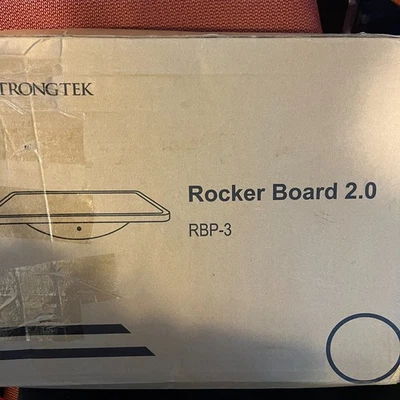 Tabla basculante StrongTek 2.0 tabla de equilibrio de madera con base de madera dura cruzada RBP-3 Foto 1 de 4