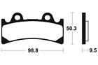 For Yamaha Yzf 750 R, Sp - Kit Brake Pads Front- Mf183 - 381831