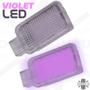 2x Lámpara interior LED violeta/púrpura para Discovery Sport 2019+ bombilla LR5 Footwell - Imagen 1 de 5