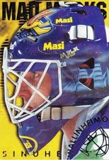 1998-99 Finnish Cardset Mad Masks #8 Sinuhe Wallinheimo