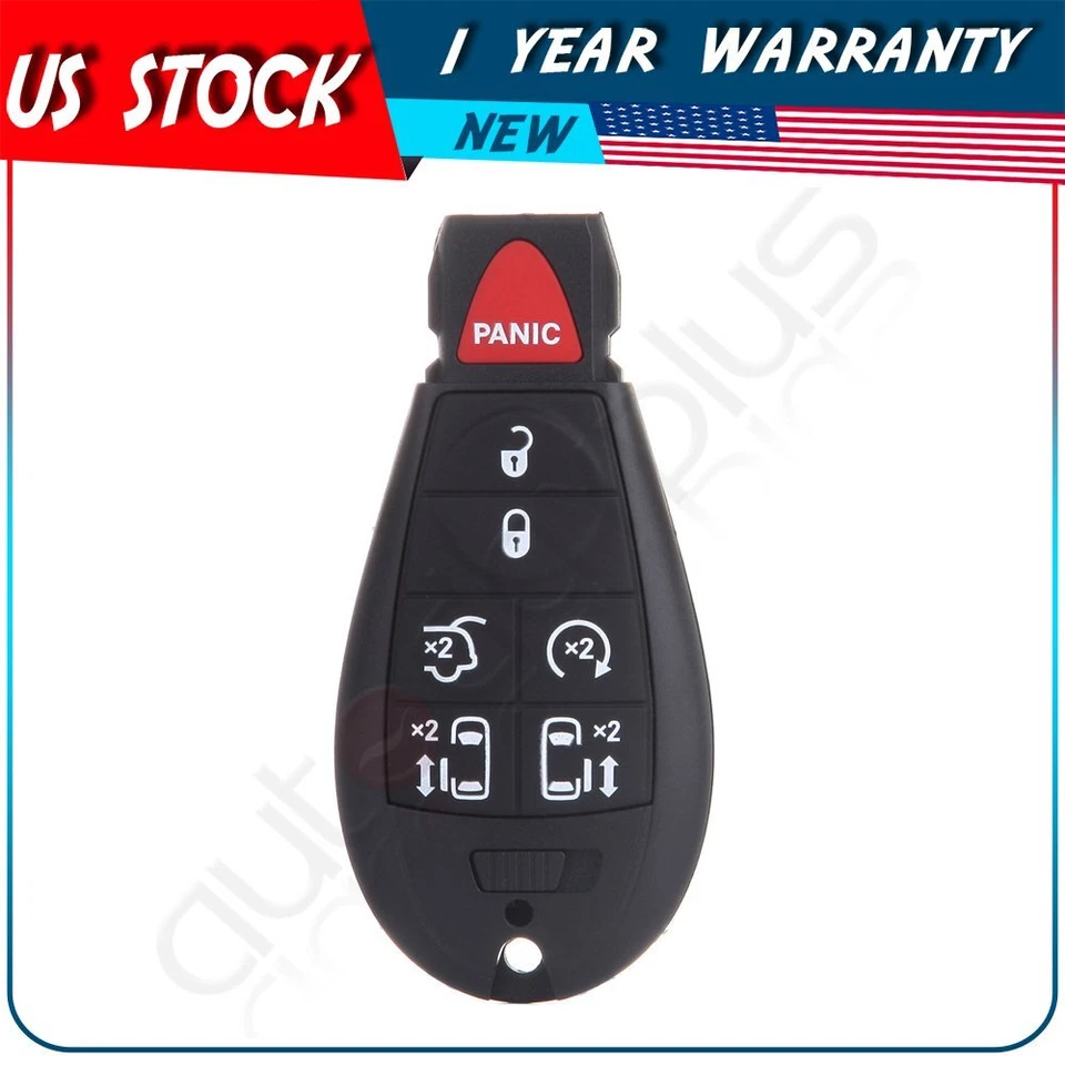 Mando a distancia para Chrysler Town & Country 2008 2009 2010 2011 2012-2016 Foto 1 de 4