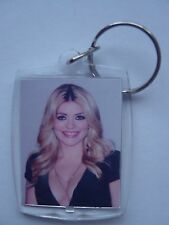 Holly Willoughby, Photo Keyring / bag tag, clear plastic,