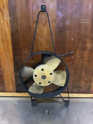 Fiat 124 Spider 80 • Original Engine Cooling Fan & Shroud. Used & Tested. KF340 - Image 1 of 4