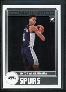 2023-24 VICTOR WEMBANYAMA PANINI HOOPS ROOKIE RC #298 - Picture 1 of 2