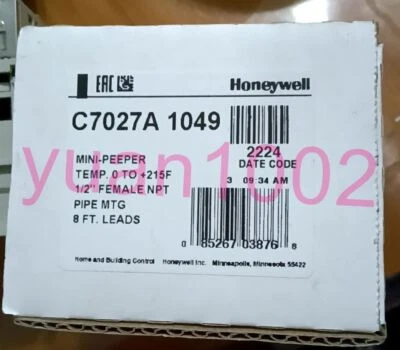 NEW Honeywell C7027A 1049 Flame detector Fast FedEx or DHL - Image 1 of 4