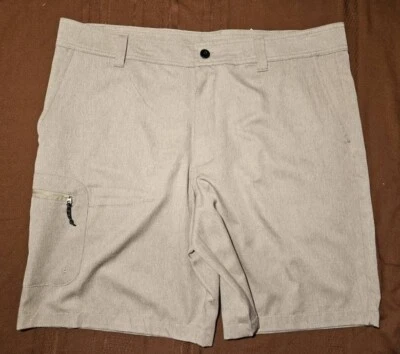 Мужские рыболовные шорты Magellan, смесь полиэстера, карман на молнии, UPF 30, размер 38, НОВЫЕ - Изображение 1 из 4