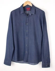 HUGO BOSS Men's Ero_3 Slim Fit Casual Shirt Size L BAZ618 - Picture 1 of 9