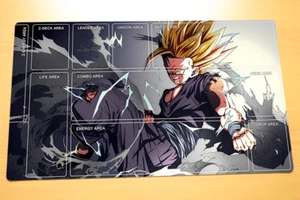 No.646# Dragon Ball Super Gohan Mazo Juego de Cartas Alfombra de Juego Personalizada TCG CCG Alfombra de Juego - Imagen 1 de 2