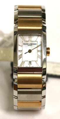 Novo relógio feminino Baume & Mercier Hampton clássico quartzo 8777 - Imagem 1 de 4