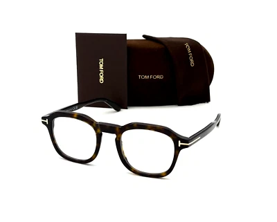 Gafas Tom Ford FT5836-B 052 Havana/bloque azul 49 mm TF5836 Foto 1 de 4