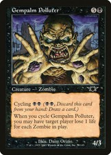 4x Gempalm Polluter Playset NM English Legions Black Creature MTG