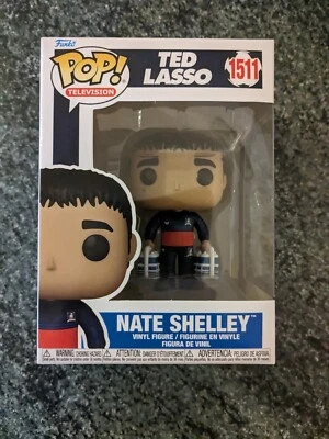 Funko POP Ted Lasso Nate Shelley con agua #1511 paquete cuidadoso Foto 1 de 4