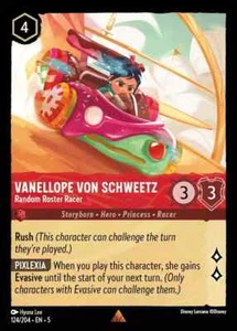 Vanellope Von Schweetz - Random Roster Racer  124/204. Lorcana Shimmering Skies - Picture 1 of 1