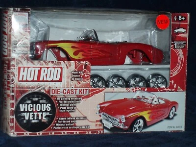 CLASSIC METAL WORKS CHEVY CORVETTE CUSTOM ASSEMBLY KIT 1/24 "VICIOUS VETTE" - Image 1 of 4