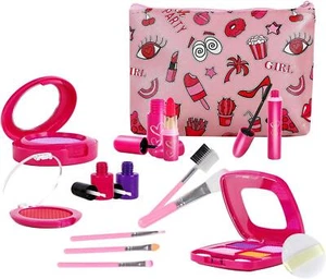 Girl Gifts Pretend Play Makeup Toys Beauty Set for Toddler Little Girls Age 3 4 - Picture 1 of 6