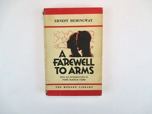 A Farewell to Arms by Ernest Hemingway Modern Library 1932 Flexi Binding - Picture 1 of 9