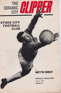 STOKE CITY V NOTTINGHAM FOREST ~ 20 AUGUST 1969 ~ (2) - Picture 1 of 1