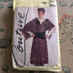 Style 3502 Skirt Jacket Shawl Blouse Dressmaking pattern Size 16 Used - Picture 1 of 3
