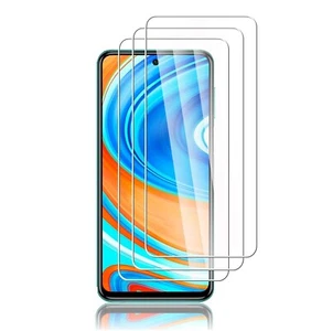 (3 Paquete) Protector de Pantalla de Vidrio Templado Redmi Note 9 Pro HD Transparente Sin Burbujas - Imagen 1 de 5