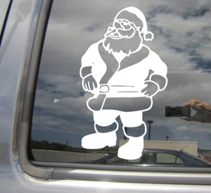 Santa Claus - Saint Nicholas Christmas - Auto Window Vinyl Decal Sticker 10116 - Picture 1 of 2