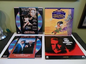 Laserdisc Collection 4 Hits Hunchback of Notre Dame Hunt for Red October Plus 2 - Picture 1 of 1