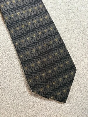 Corbata Barney’s New York Hombre Hecha en Italia Corbata 100% Seda ¡Envío Rápido! Foto 1 de 3