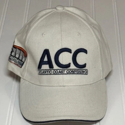 ACC Atlantic Coast Conference 2008 Torneo Chrysler Jeep Gorra Charlotte NC Foto 1 de 4