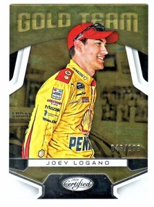 2016 Panini Certified Racing GOLD TEAM #GT13 JOEY LOGANO 46/199
