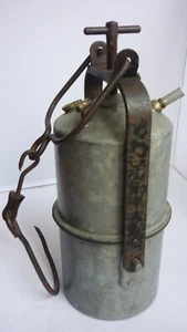 karbidlampe bergbau mit Spannschrauben Bügelverschluss - Bild 1 von 4