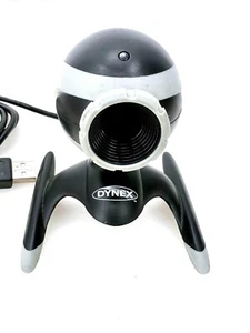 Dynex PC Web Camera WebCam Video Chat DX-WC100 Black USB Not Sure If It Works - Picture 1 of 7