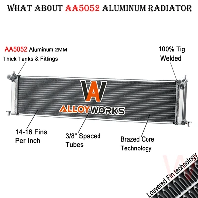 All Aluminum Radiator For 2012-2015 2013 2014 Tesla Model S 600737200A - Изображение 1 из 4