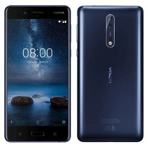 Nokia 8 4G niebieski 64 GB dual sim dość dobry stan - Zdjęcie 1 z 1
