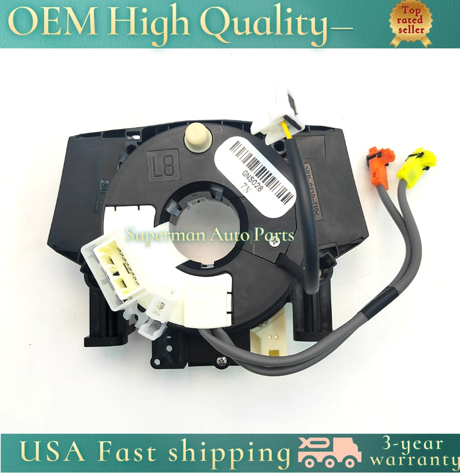 Clock Spring With heating For 2007-2015 Nissan Armada 2007-2010 Infiniti QX56 Foto 1 de 4