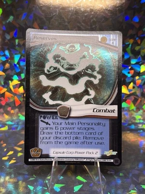 DBZ Dragon Ball Z FOIL Reserves CCPP4 CCG Limited Babidi Saga Promo Capsule Corp - Image 1 of 2