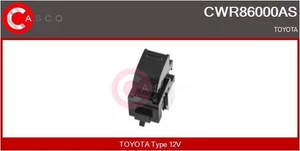 CWR86000AS CASCO Switch, window regulator for TOYOTA - Picture 1 of 1