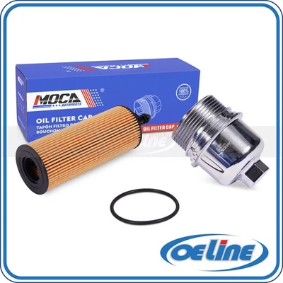 Aluminum Oil Filter Cap for Chrysler 300 Dodge Durango Jeep Wrangler Ram 1500 - Image 1 of 4