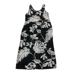 Jams World Janice Midikleid Medium Pago schwarz tropisch Garten Taschen ärmellos - Bild 1 von 18