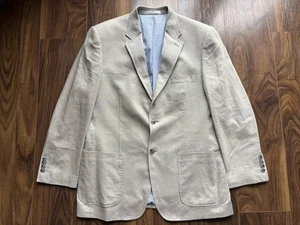 M&S (42M) Blazer Linen Blend “Khaki” Suits 42” Chest Regular Fit BNWOT RRP £119 - Picture 1 of 13