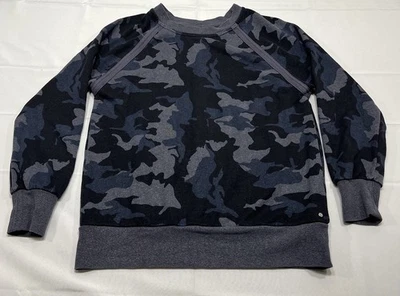 Prana 女式航海迷彩舒适套衫运动衫尺寸小麻混纺 — 第 1/4 张图片