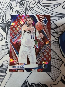 Luka Doncic 2023-24 Panini Phoenix #157 Red Cracked Ice Mavericks - Picture 1 of 2