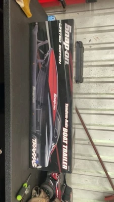 SNAP-ON TOOLS LIMITED EDITION TRAXXAS RC DISRUPTOR BOAT & TRAILER NEW - Image 1 of 2