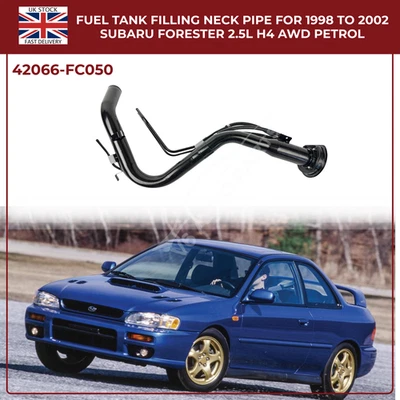 Tubo de cuello de llenado de combustible para Subaru Legacy 1998-1999 2,5 AWD gasolina 42066-FC050 Foto 1 de 4