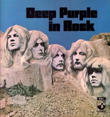 Deep Purple In Rock LP vinyl UK Harvest repress LP in laminated gatefold sleeve - Image 1 of 4