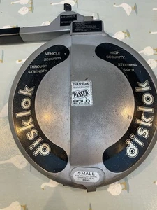 Disklok Small Up To 39cm Wheel Anti Theft Clamp Lock With 1 Key - Picture 1 of 6