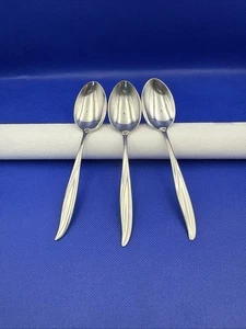 Gorham Stegor WAIKIKI Stainless Teaspoon Glossy Silverware Flatware Lot Of 3 - Picture 1 of 5